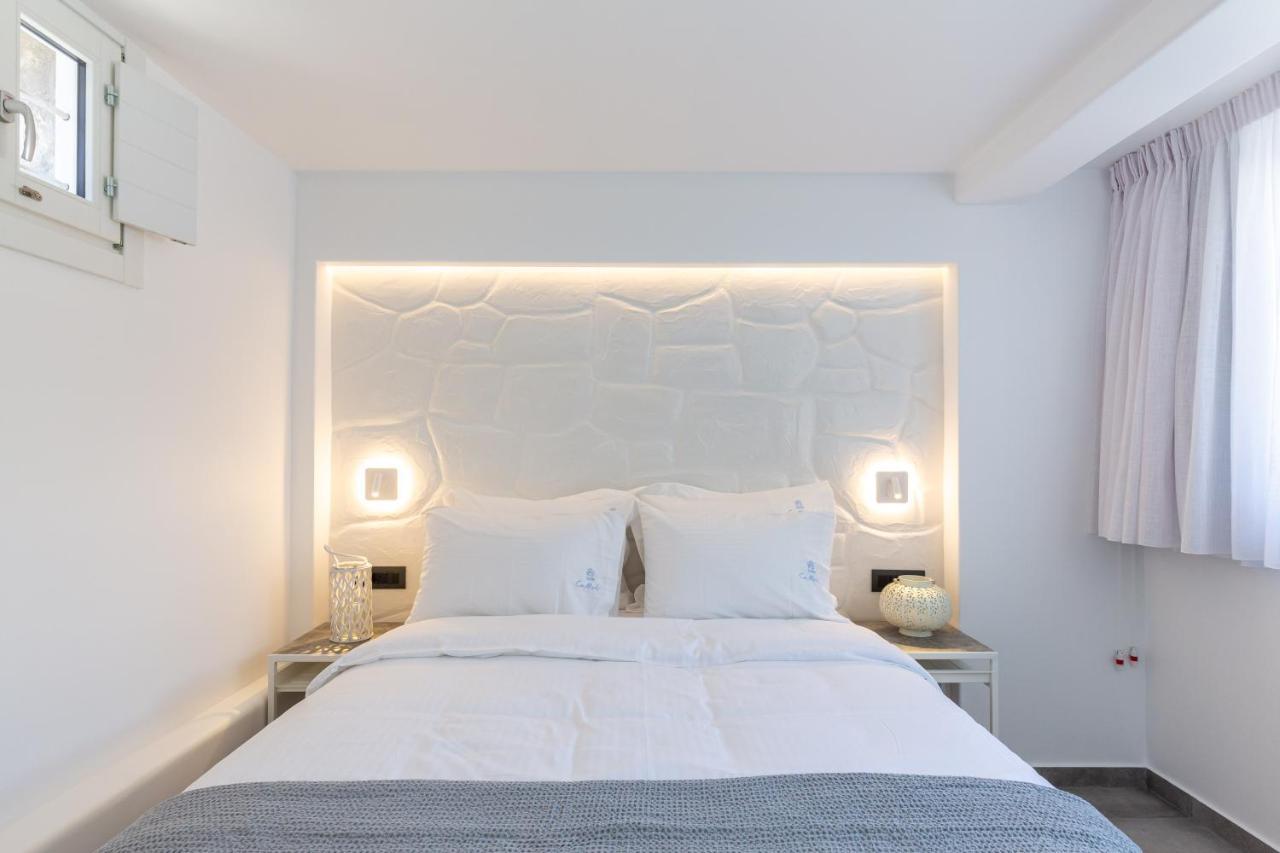Callisti Mykonos Town With Pool View And Calypso Upper Floor With Sea View Exterior foto