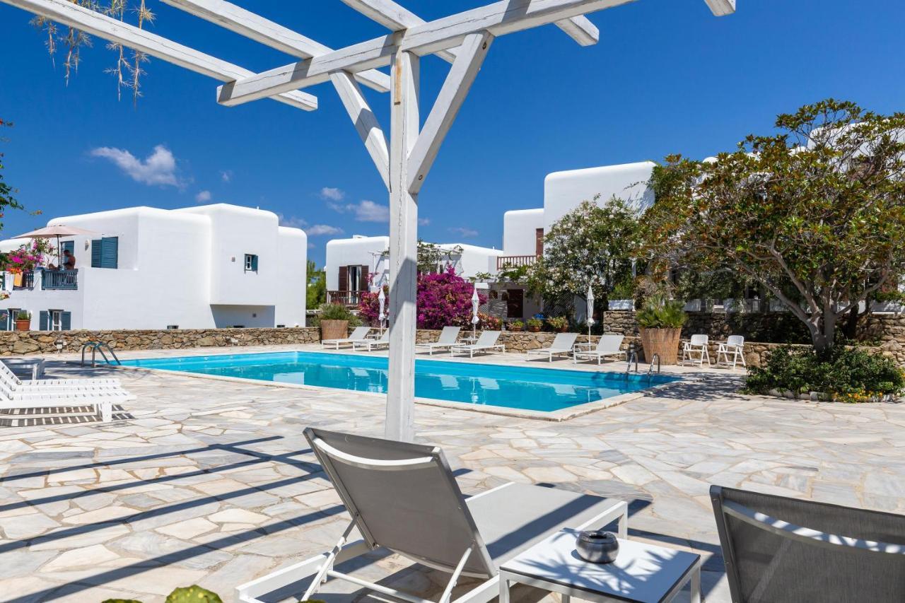 Callisti Mykonos Town With Pool View And Calypso Upper Floor With Sea View Exterior foto